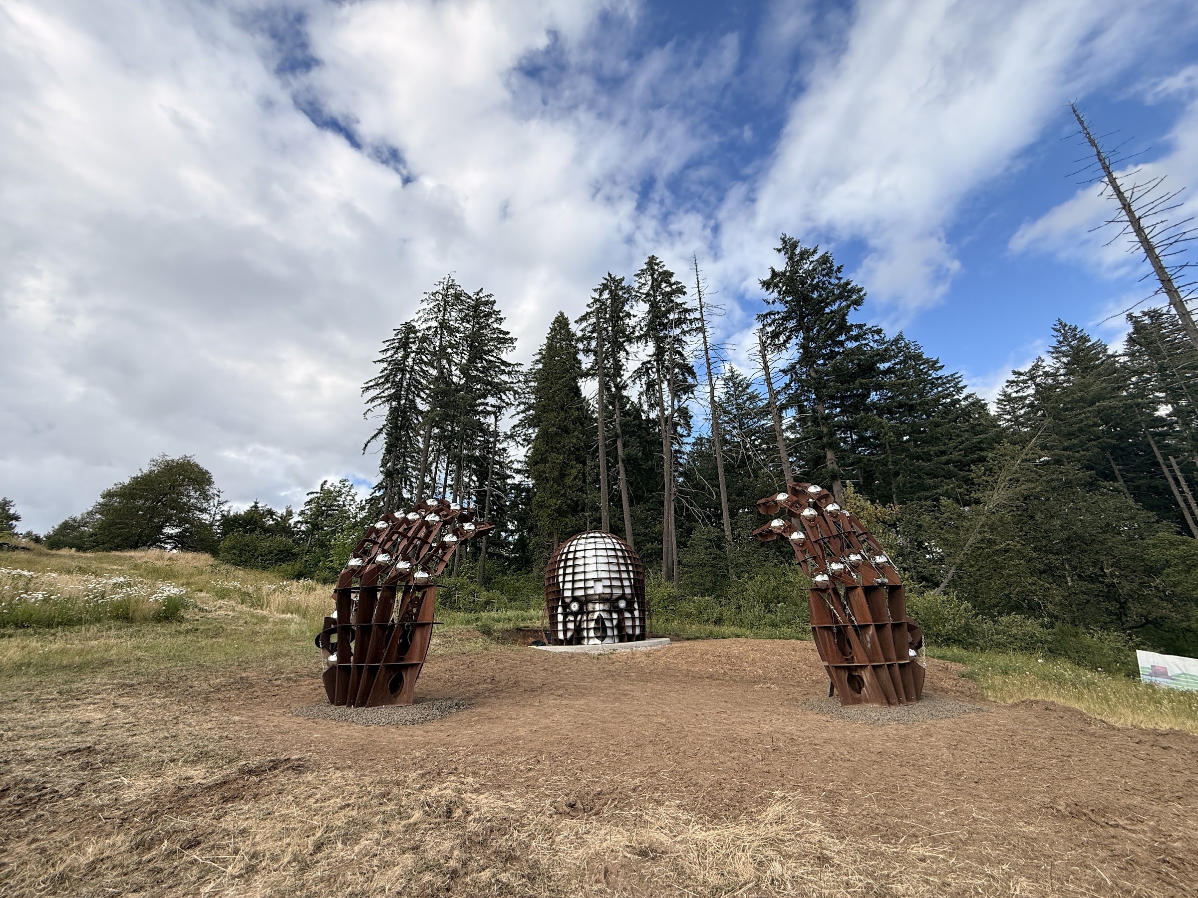 Awakening, sculpture by Ryan Elmendorf and Nick Geurts
