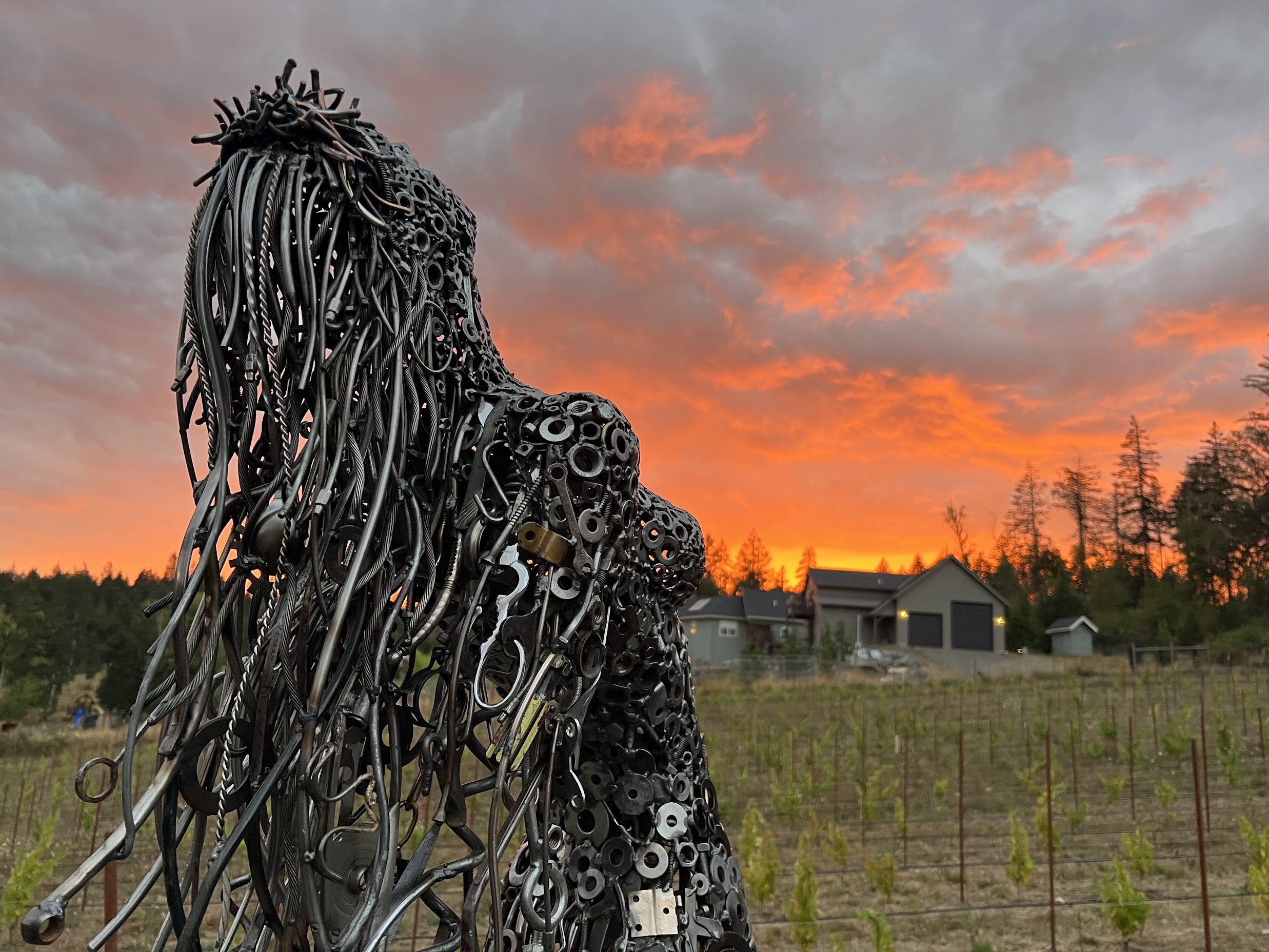 Gaia Rising by Brian Mock, detail view