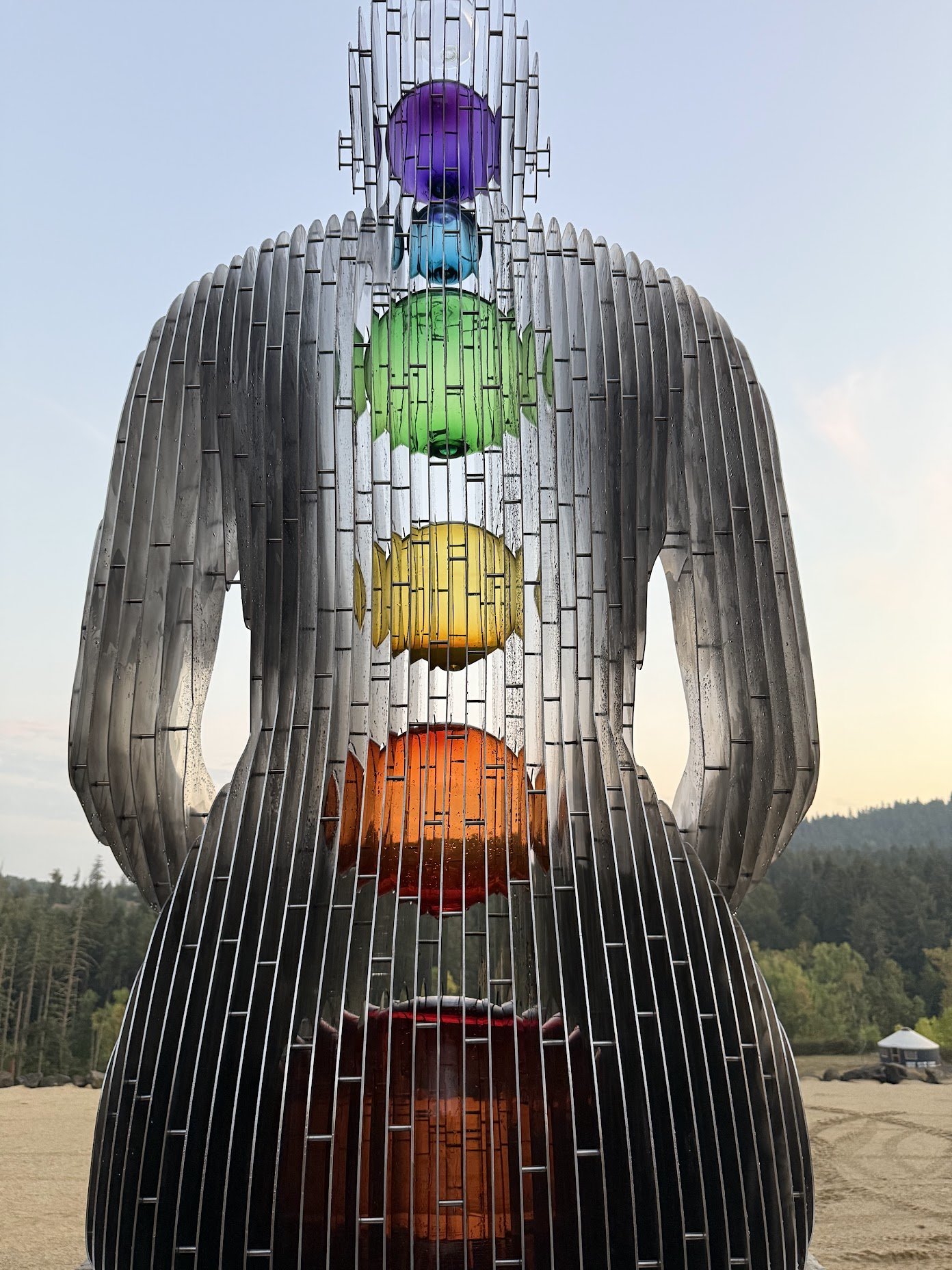 Seijaku by Julian Voss-Andreae, detail view